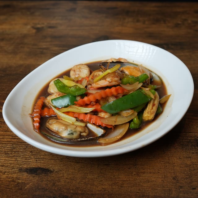 Seafood Medley.