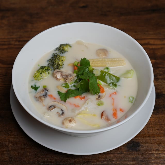 Tom Kha (Coconut Soup).