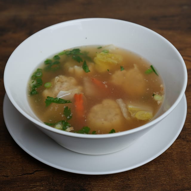 Dumpling Soup.