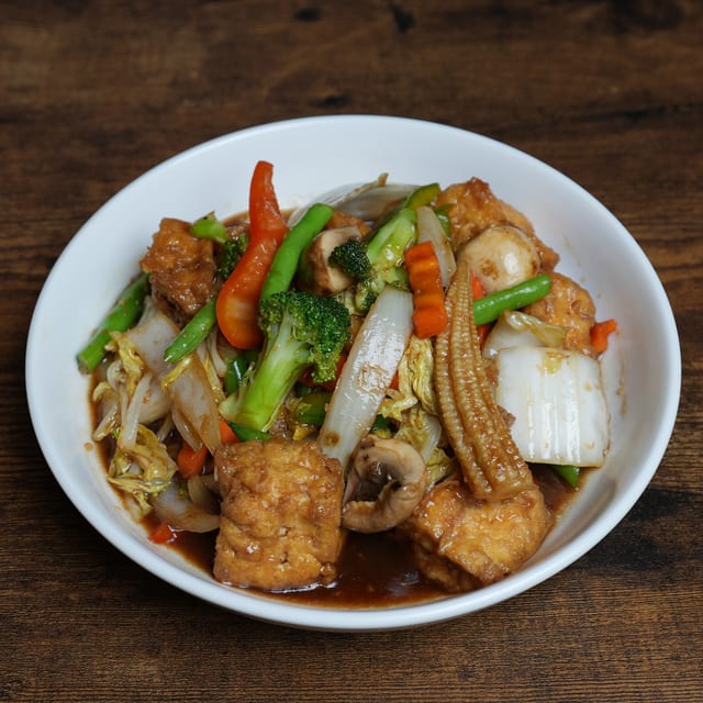 Pad Mixed Vegetables.